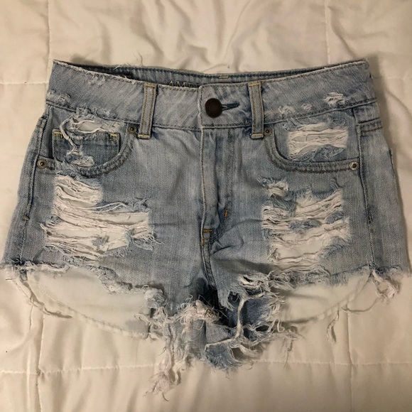 American Eagle Outfitters Pants - AMERICAN EAGLE HIGH WAISTED SHORTS